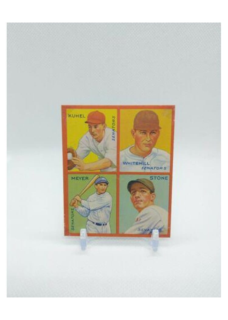 1935 Goudey 4 in 1 Kuhel, Meyer card