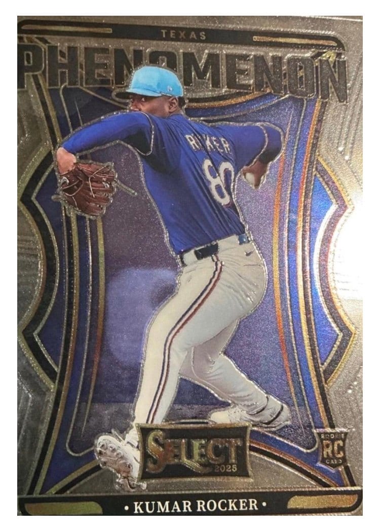 2025 Panini Select Phenomenon Kumar Rocker #6 card