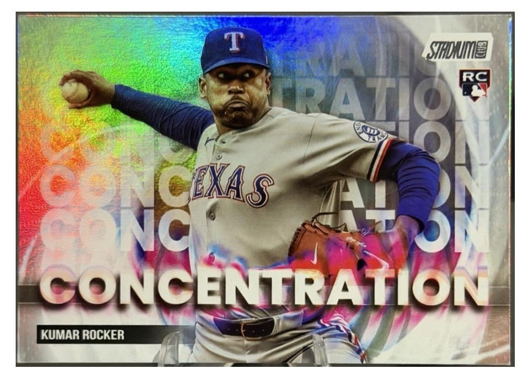 2025 Stadium Club Concentration Kumar Rocker #C-24 card