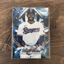 2025 Topps Chrome Update Sapphire Selections Kumar Rocker #SS-34 card