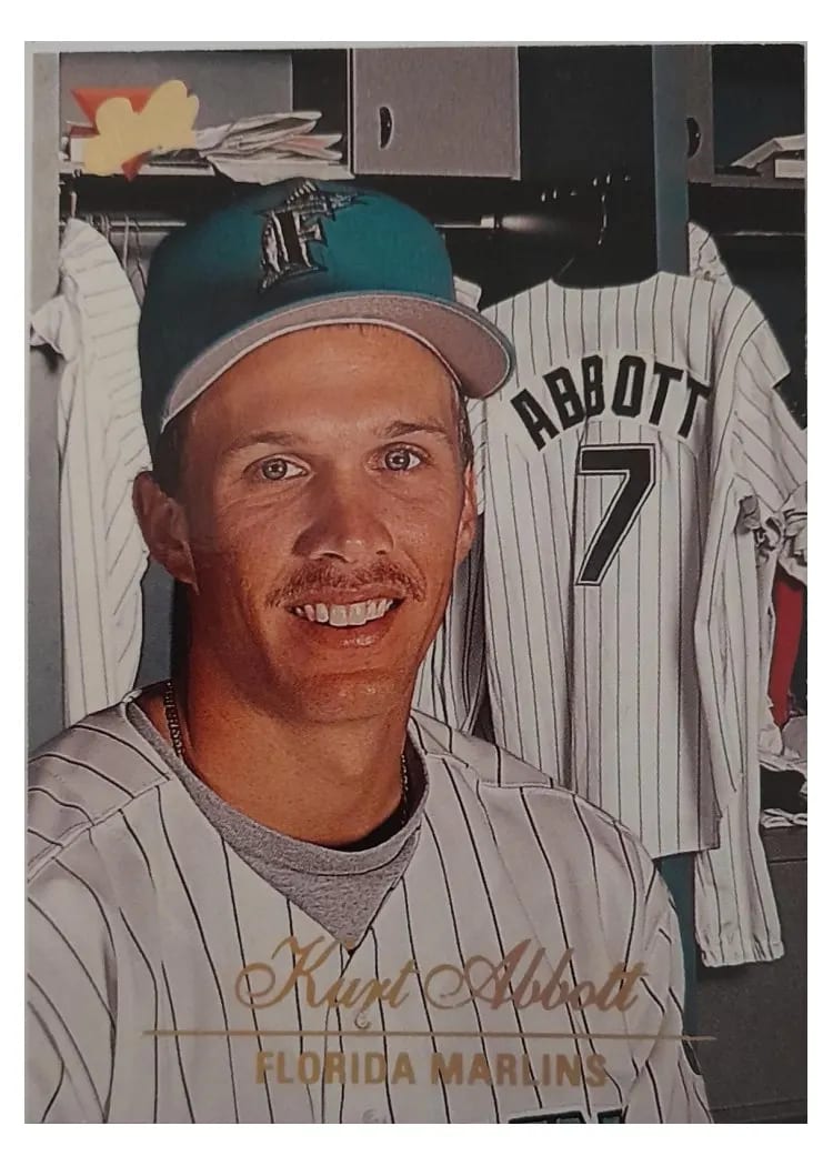 1994 Studio Kurt Abbott #105 card