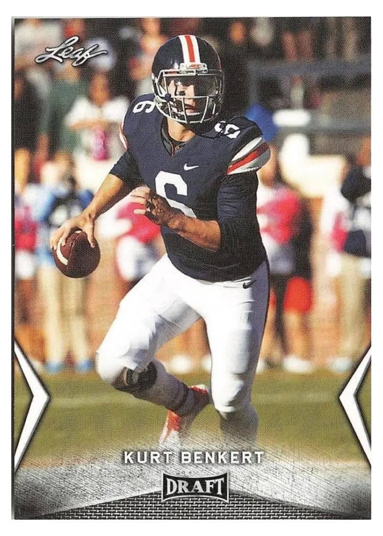 2018 Leaf Draft Kurt Benkert #34 card