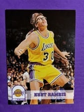 1993-94 Hoops Base Set Kurt Rambis #355 card