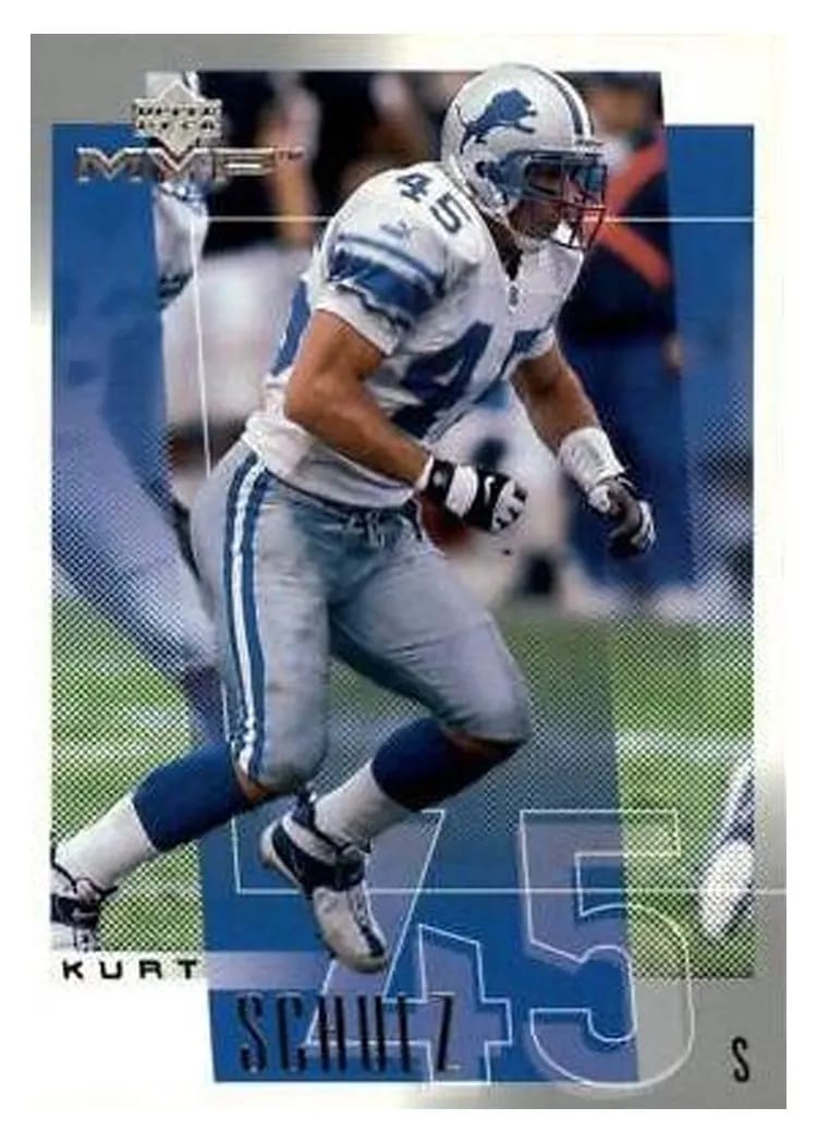 2001 Upper Deck MVP Kurt Schulz #95 card