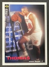 1995-96 Collector's Choice Base Set Kurt Thomas #295 card