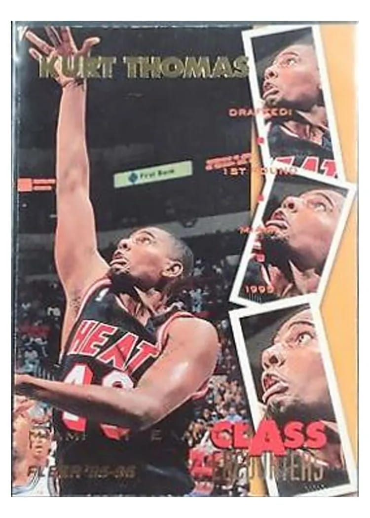 1995 Fleer Class Encounters Kurt Thomas #36 card
