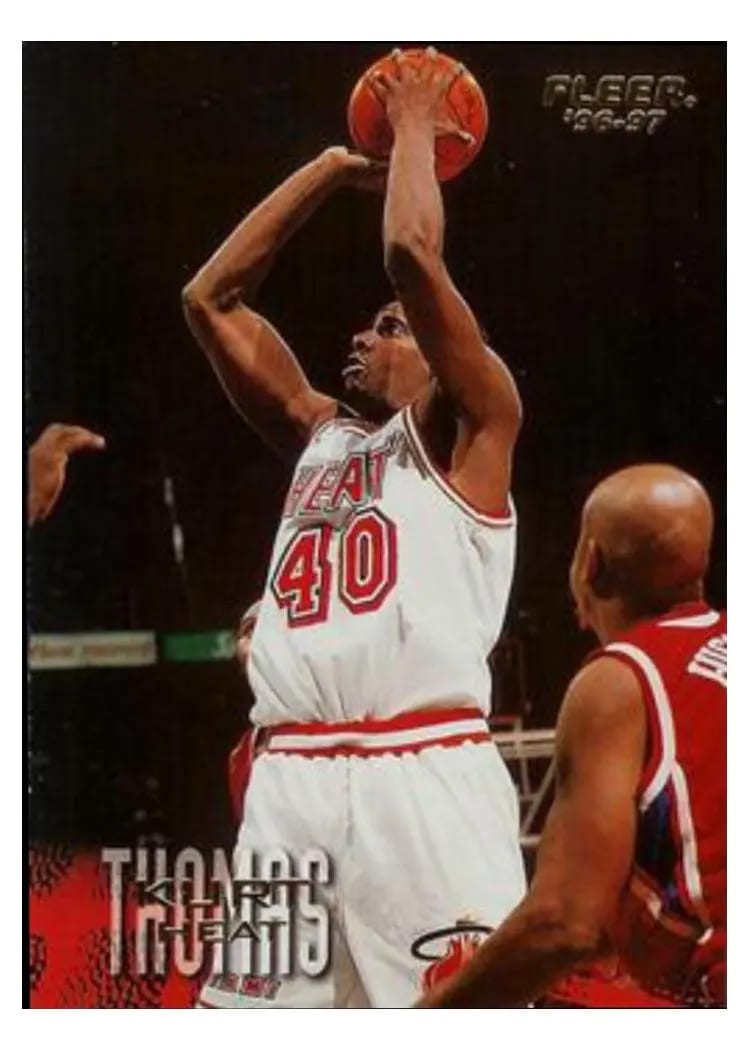 1996 Fleer Kurt Thomas #59 card