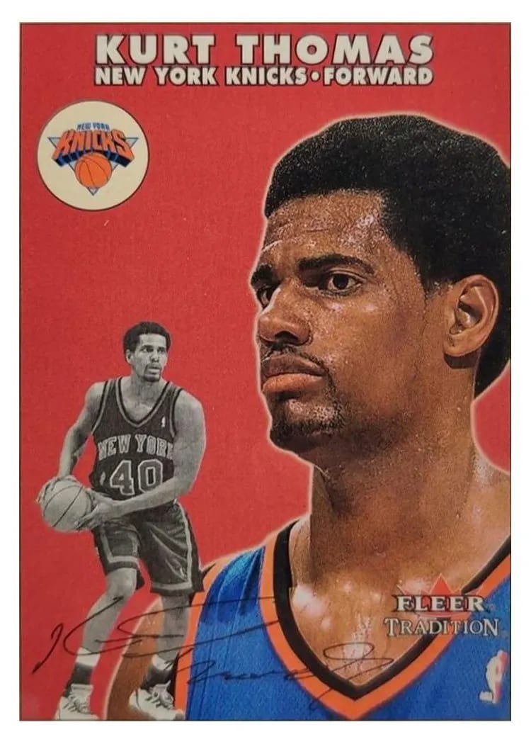 2000 Fleer Tradition Kurt Thomas #71 card