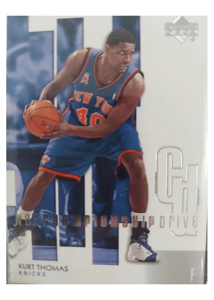 2002 Upper Deck Championship Drive Kurt Thomas #64 card