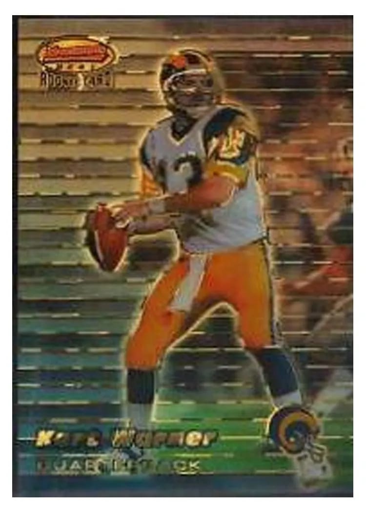 1999 Bowman's Best Kurt Warner #110 card