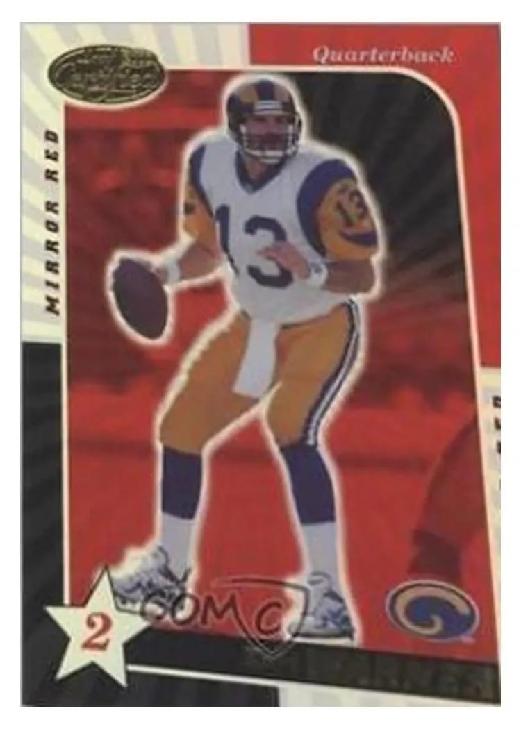 2000 Leaf Certified Kurt Warner #141 card