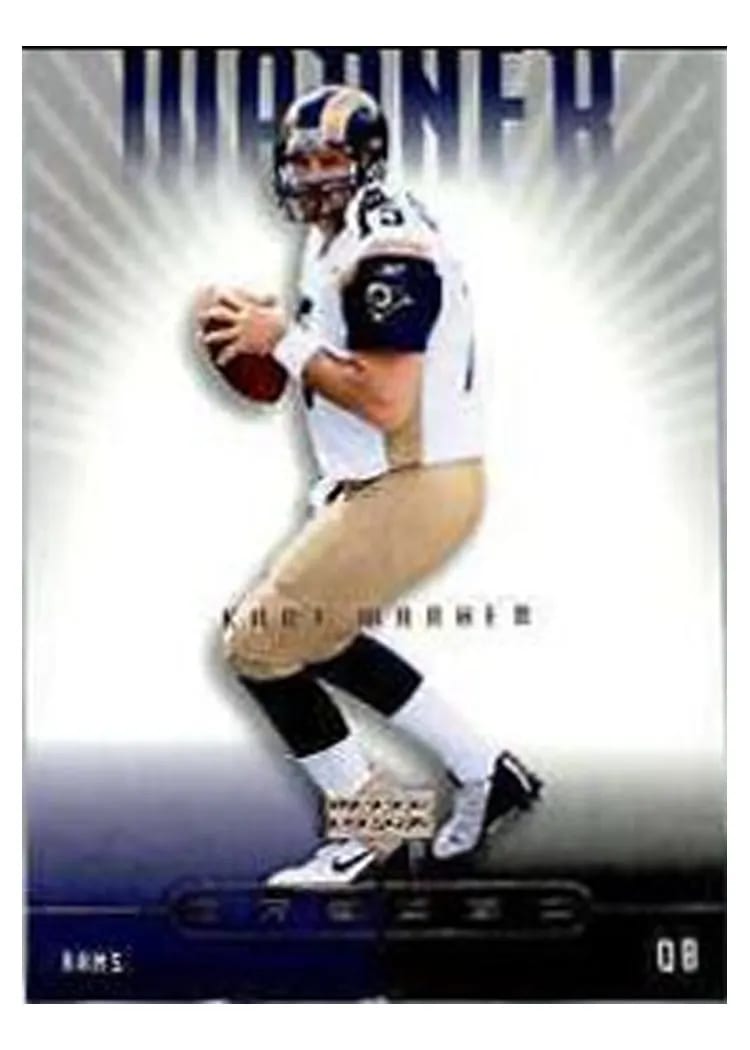 2002 Upper Deck Graded Kurt Warner #82 card