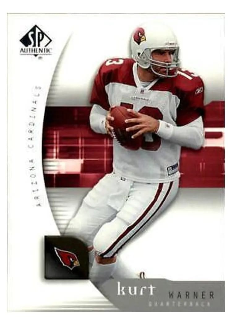 2005 SP Authentic Kurt Warner #1 card