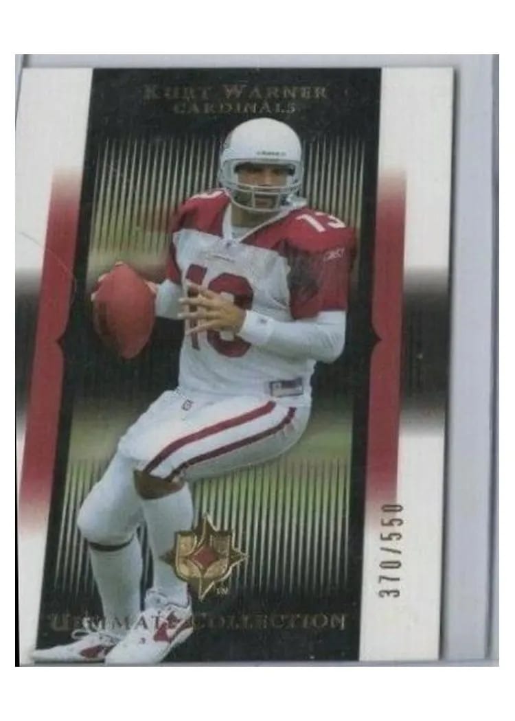 2005 Upper Deck Ultimate Collection Kurt Warner #3 card