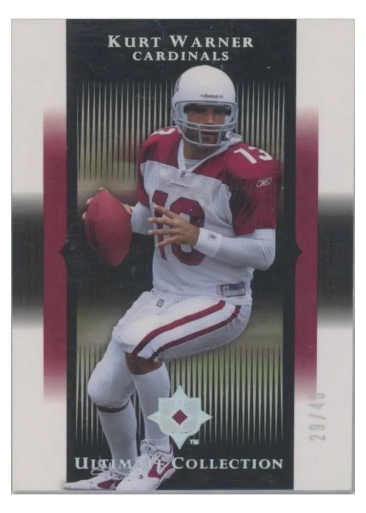 2005 Upper Deck Ultimate Collection Kurt Warner #3 card
