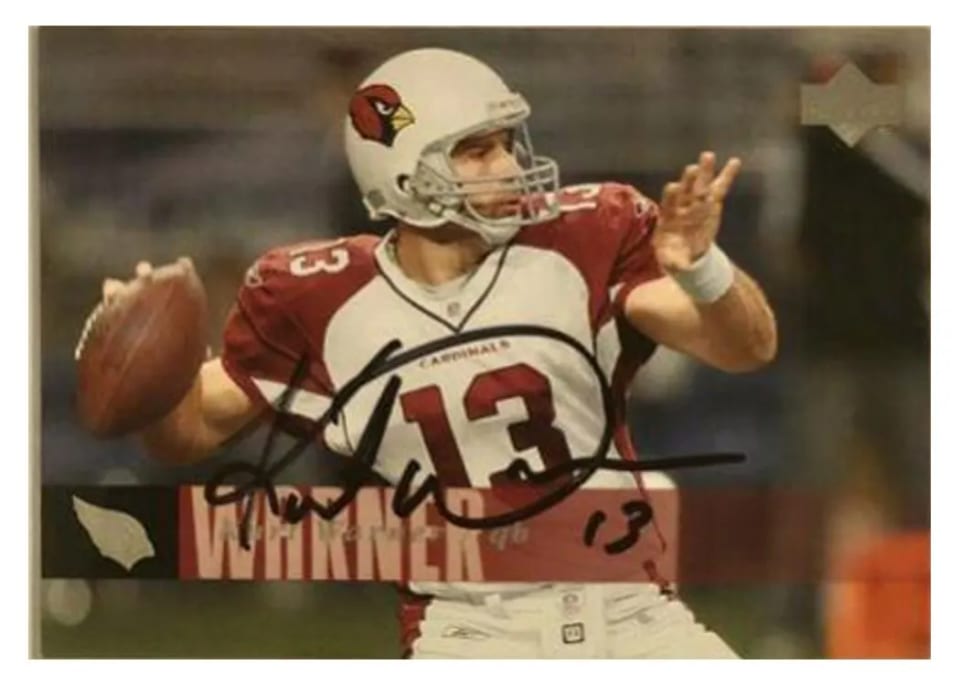 2006 Upper Deck Kurt Warner #4 card