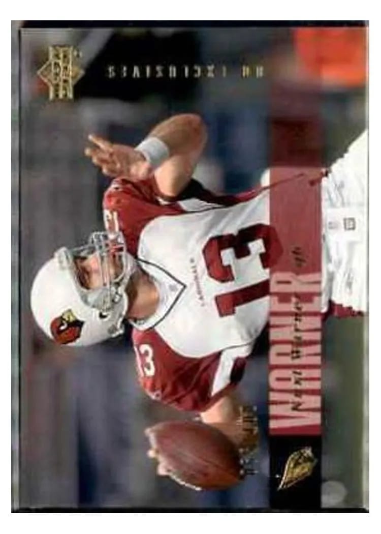 2006 Upper Deck Kurt Warner #4 card