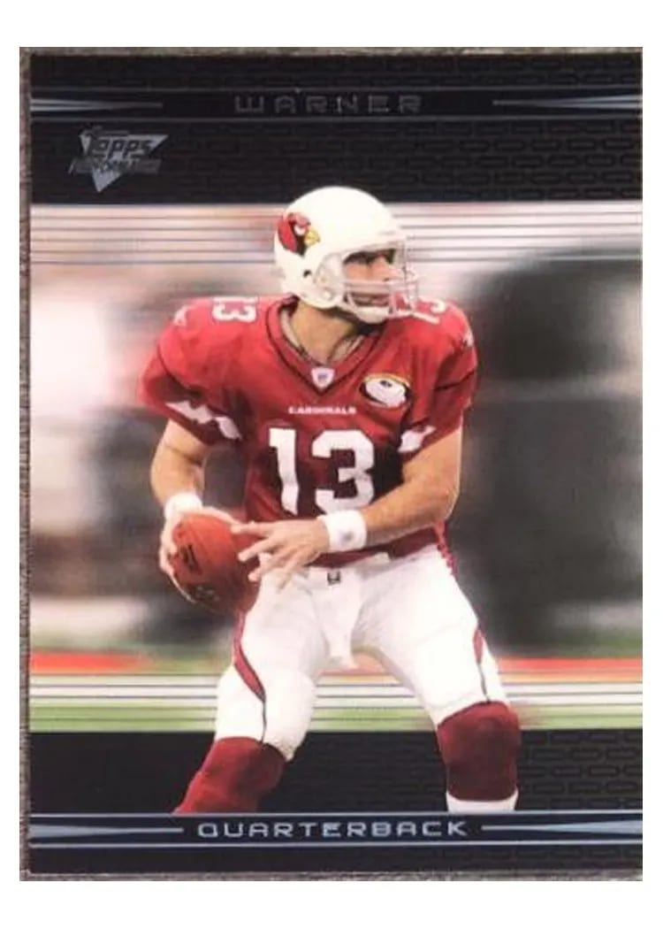2007 Topps Performance Kurt Warner #15 card