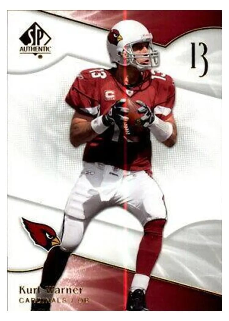 2009 SP Authentic Kurt Warner #29 card