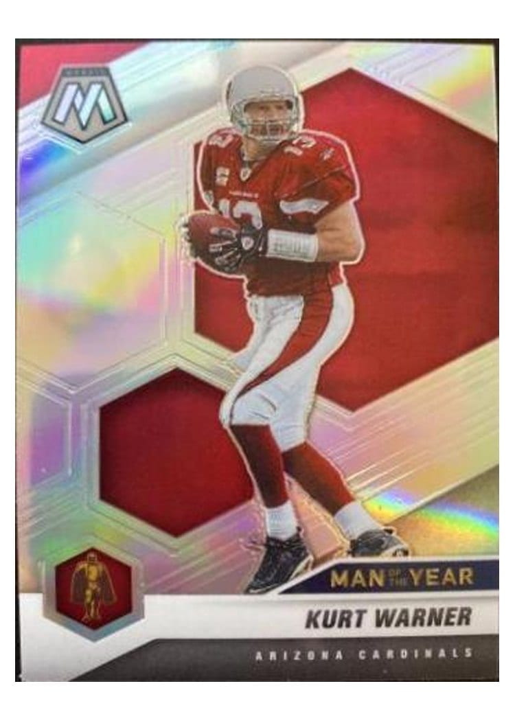 2021 Panini Mosaic Base Set Kurt Warner Silver #267 card