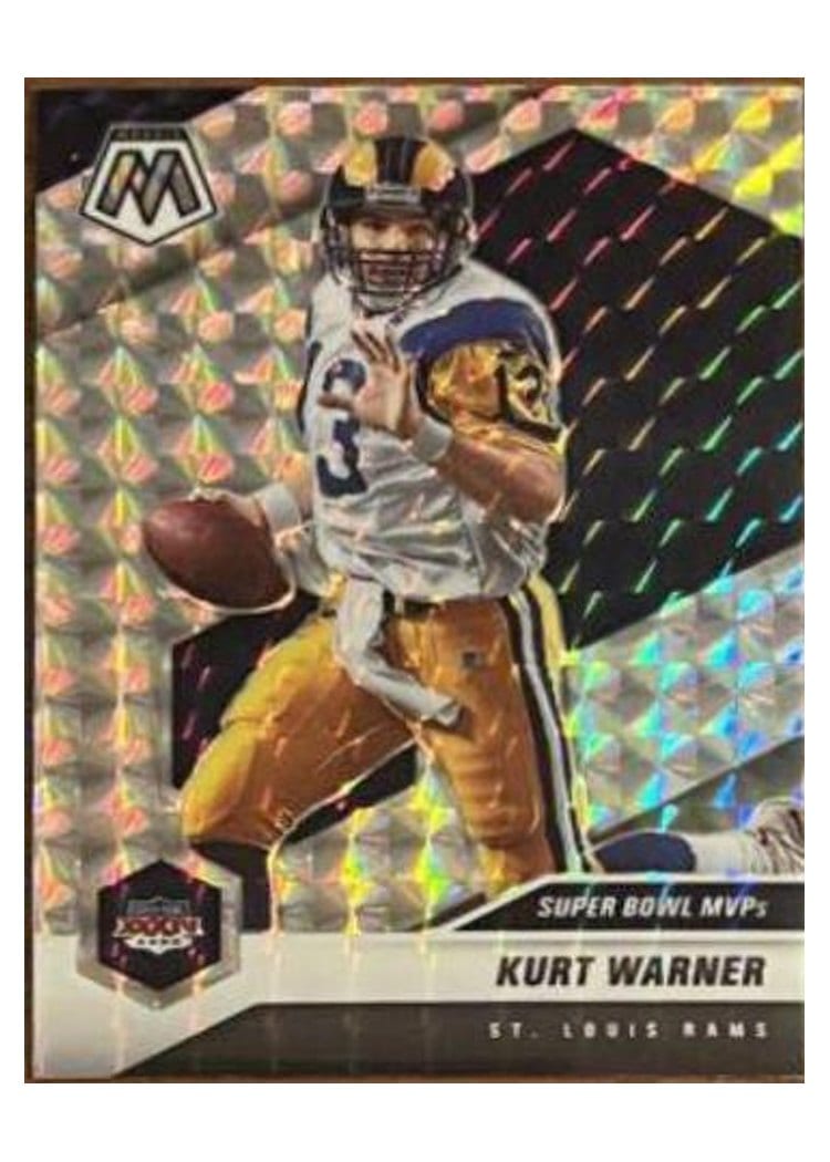 2021 Panini Mosaic Base Set Kurt Warner #294 card
