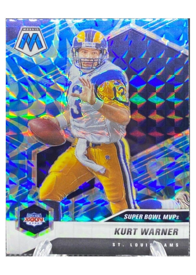 2021 Panini Mosaic Base Set Kurt Warner #294 card