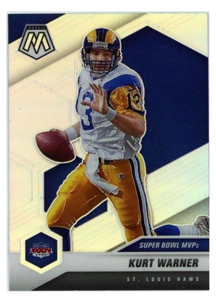 2021 Panini Mosaic Base Set Kurt Warner #294 card