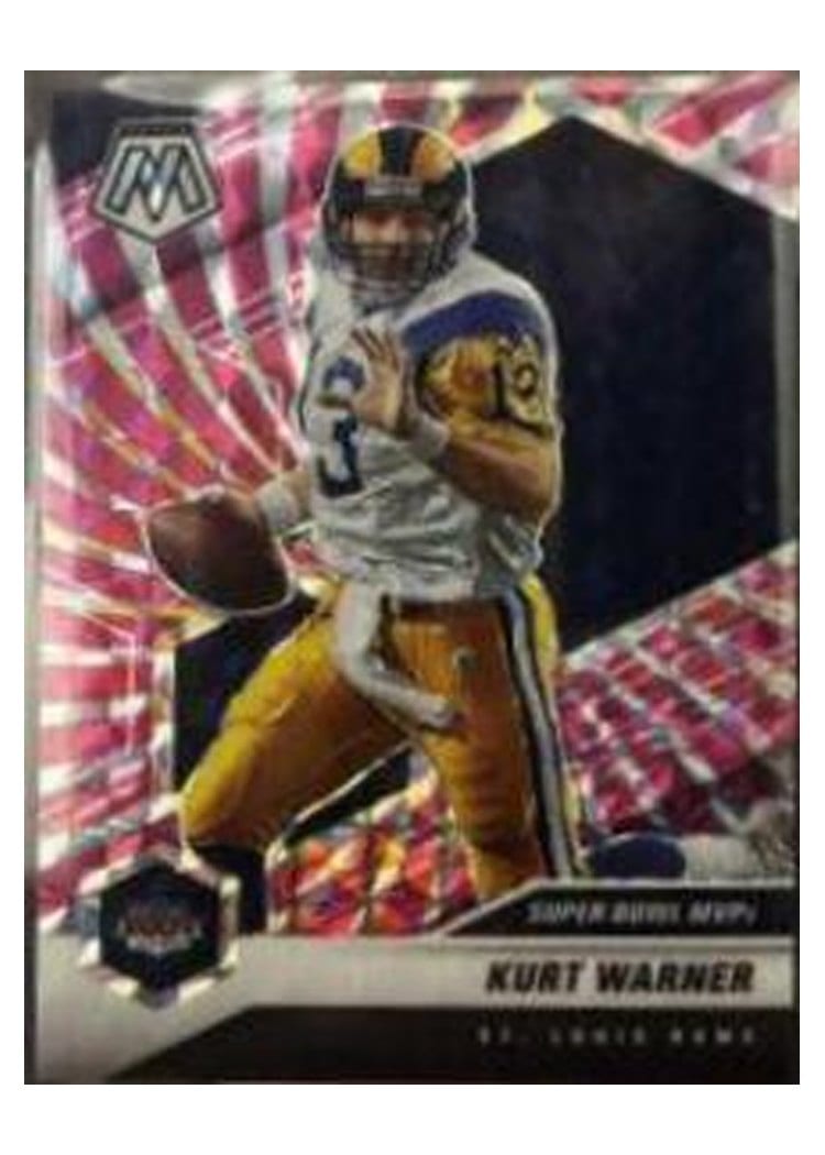 2021 Panini Mosaic Base Set Kurt Warner #294 card