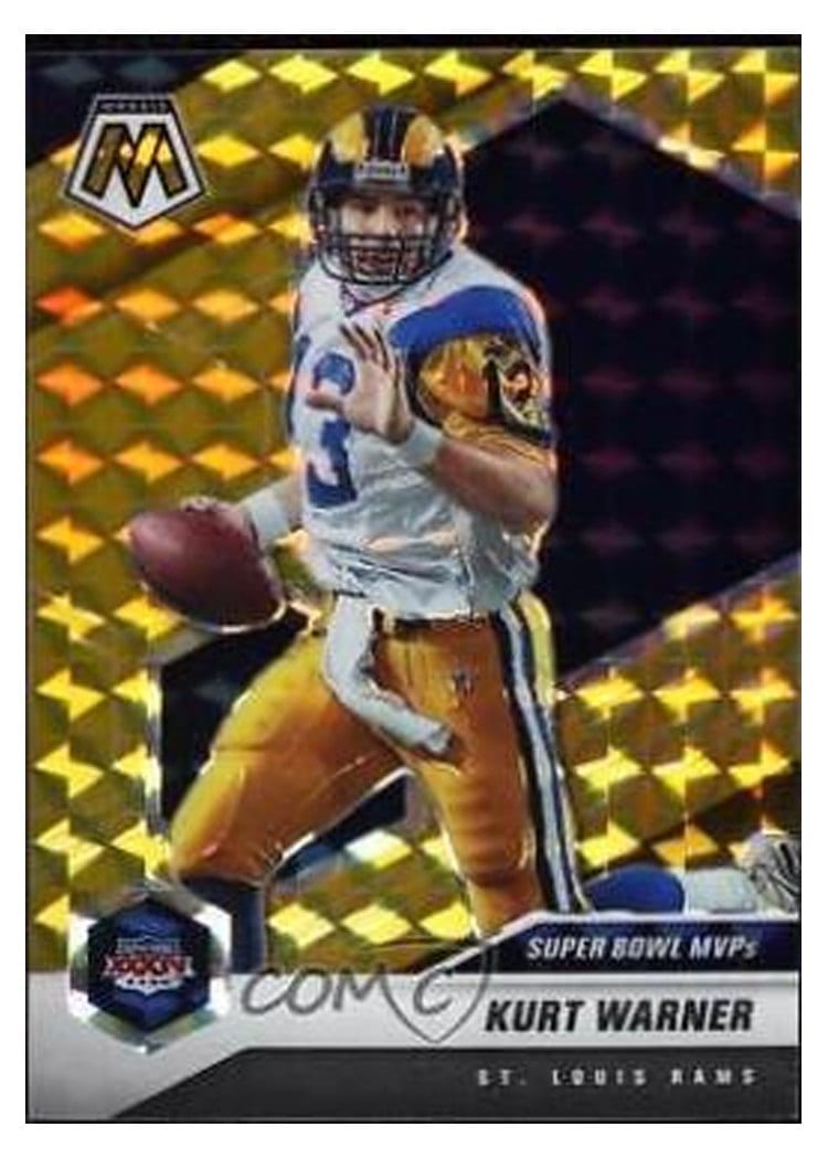 2021 Panini Mosaic Base Set Kurt Warner #294 card