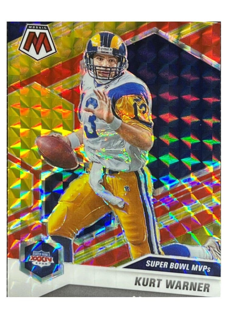2021 Panini Mosaic Base Set Kurt Warner #294 card