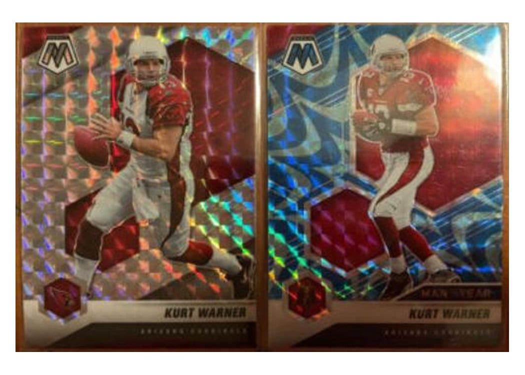 2021 Panini Mosaic Base Set Kurt Warner #9 card