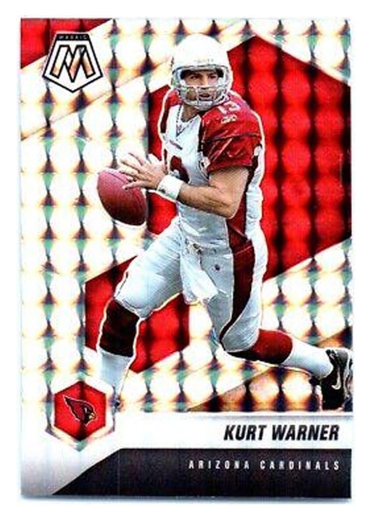 2021 Panini Mosaic Base Set Kurt Warner #9 card
