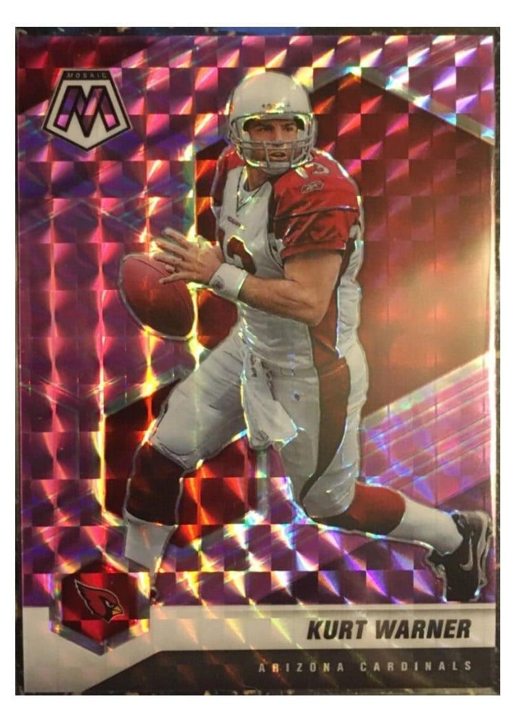 2021 Panini Mosaic Base Set Kurt Warner #9 card