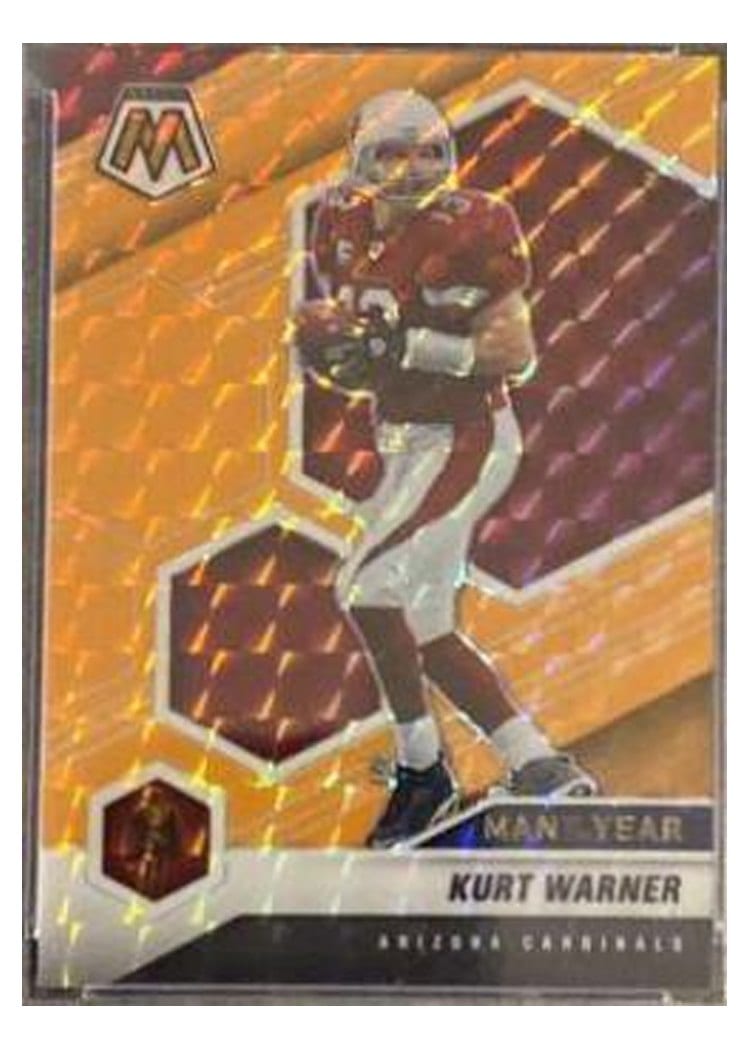 2021 Panini Mosaic Base Set Kurt Warner #9 card