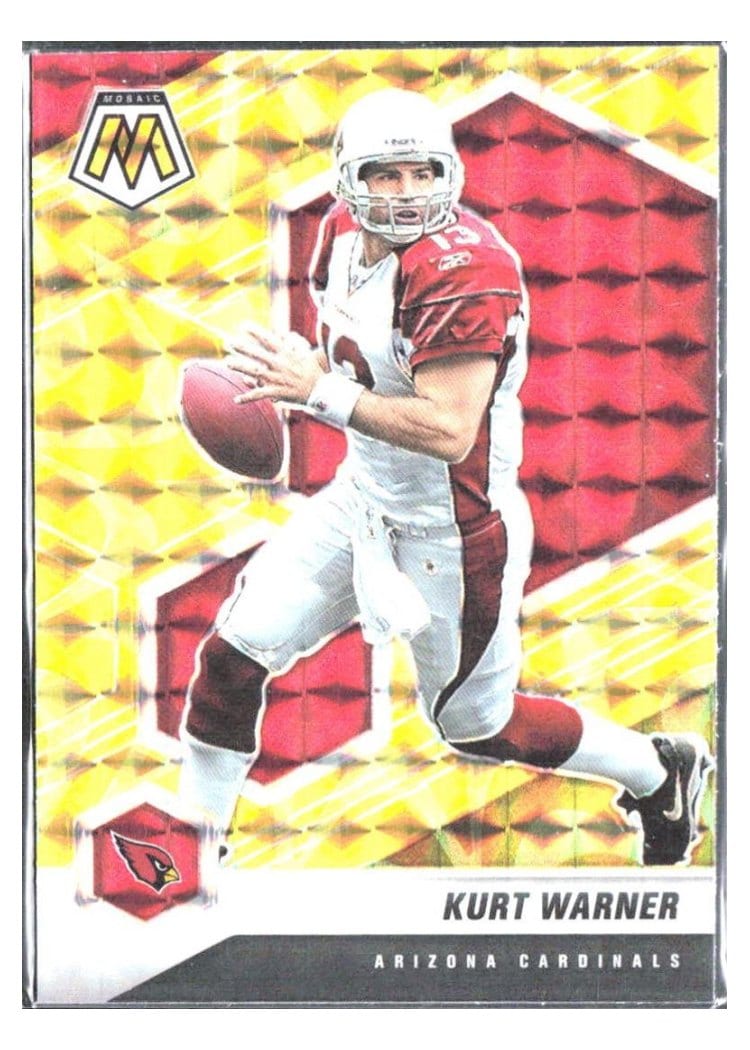 2021 Panini Mosaic Base Set Kurt Warner #9 card