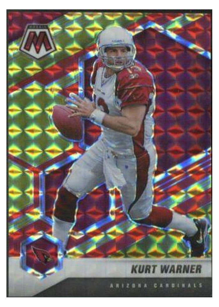 2021 Panini Mosaic Base Set Kurt Warner #9 card