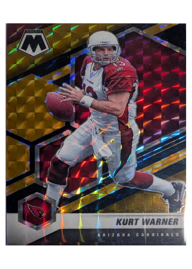 2021 Panini Mosaic Base Set Kurt Warner #9 card