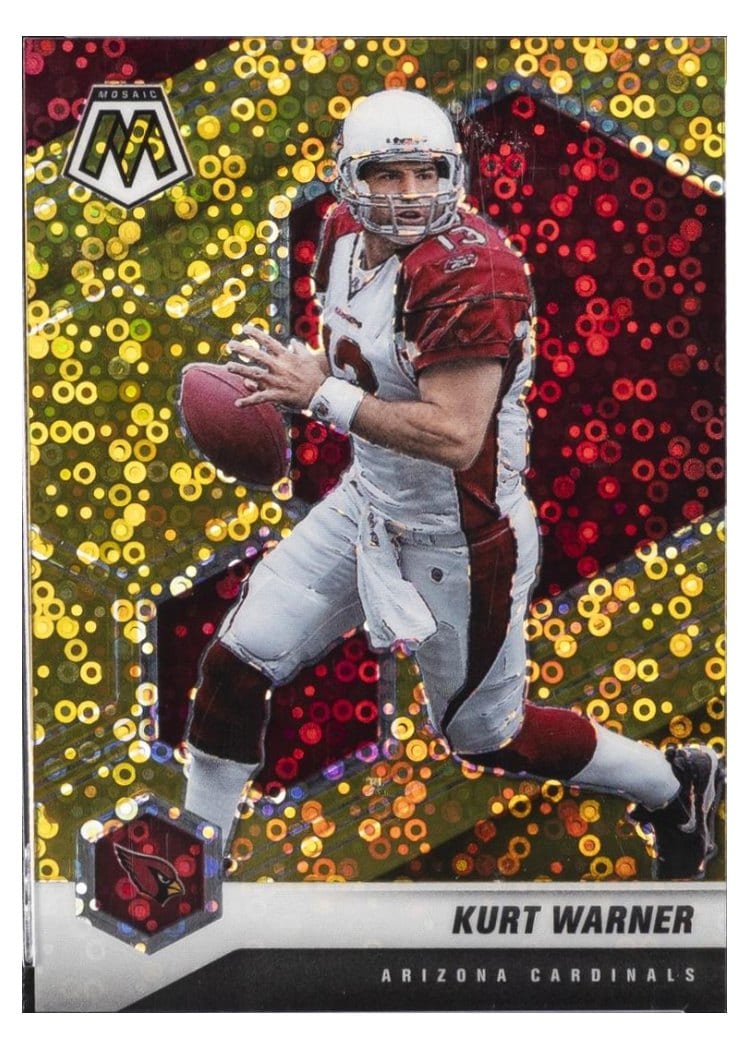 2021 Panini Mosaic Base Set Kurt Warner #9 card