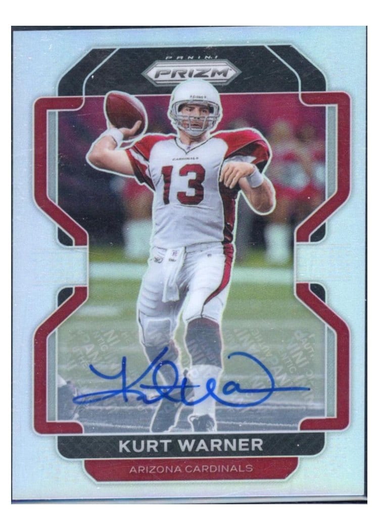 2021 Panini Prizm Base Set Kurt Warner #82 card
