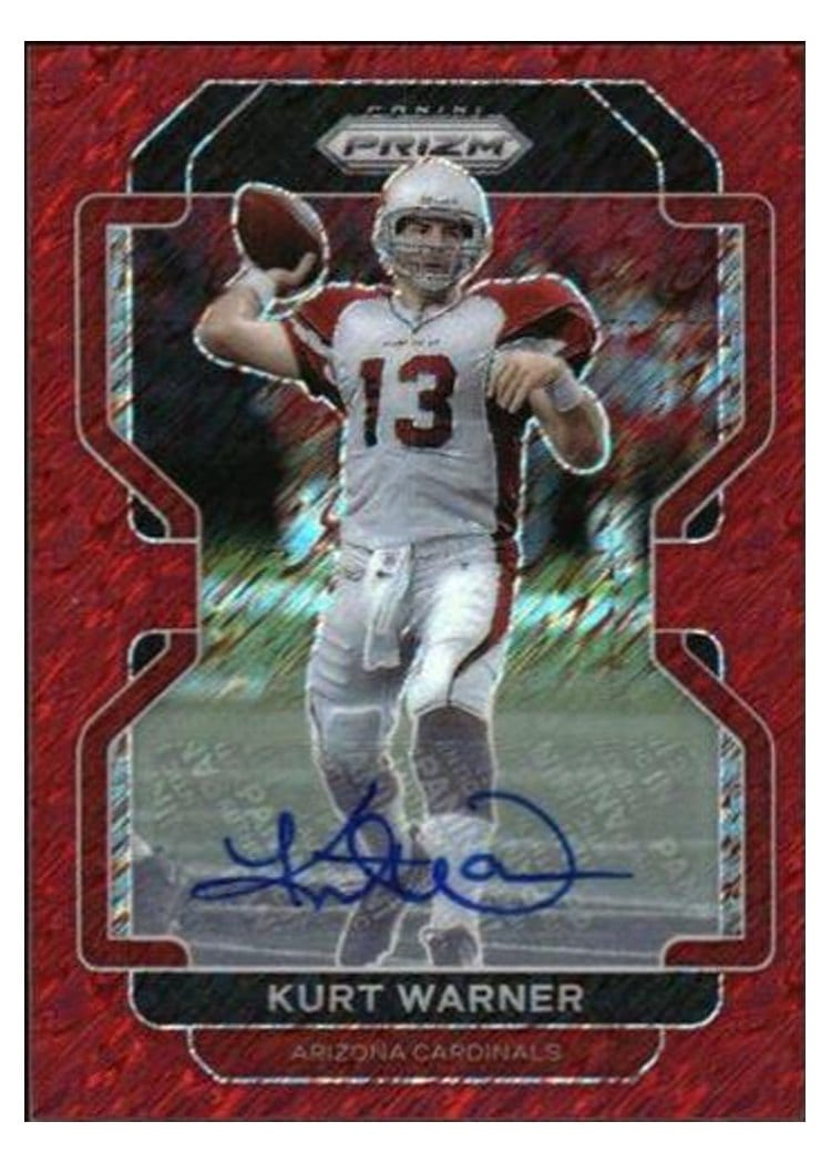 2021 Panini Prizm Base Set Kurt Warner #82 card