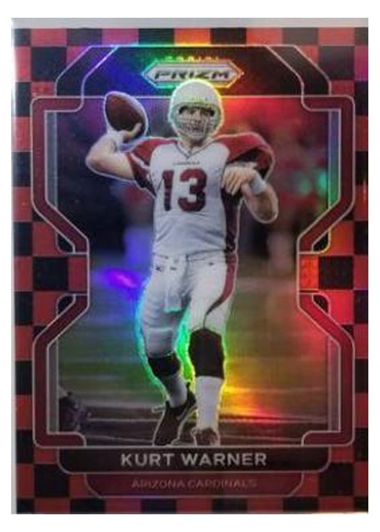 2021 Panini Prizm Base Set Kurt Warner #82 card