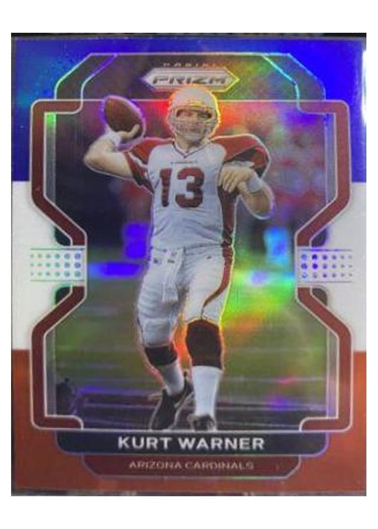 2021 Panini Prizm Base Set Kurt Warner #82 card