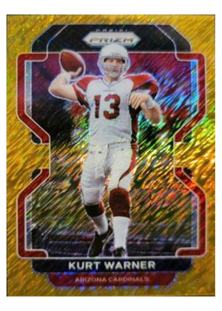 2021 Panini Prizm Base Set Kurt Warner #82 card