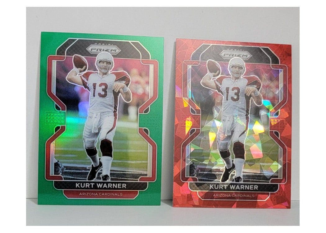 2021 Panini Prizm Base Set Kurt Warner #82 card