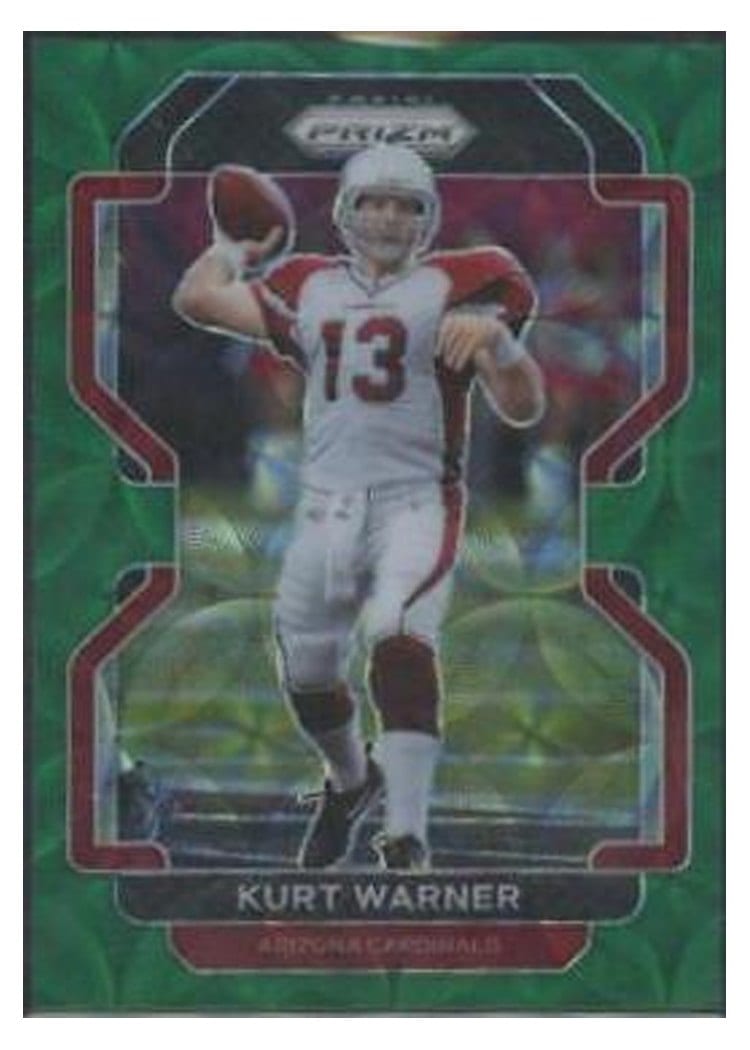 2021 Panini Prizm Base Set Kurt Warner #82 card