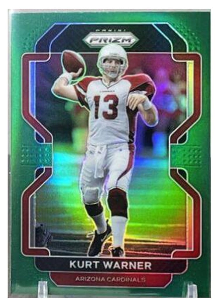 2021 Panini Prizm Base Set Kurt Warner #82 card