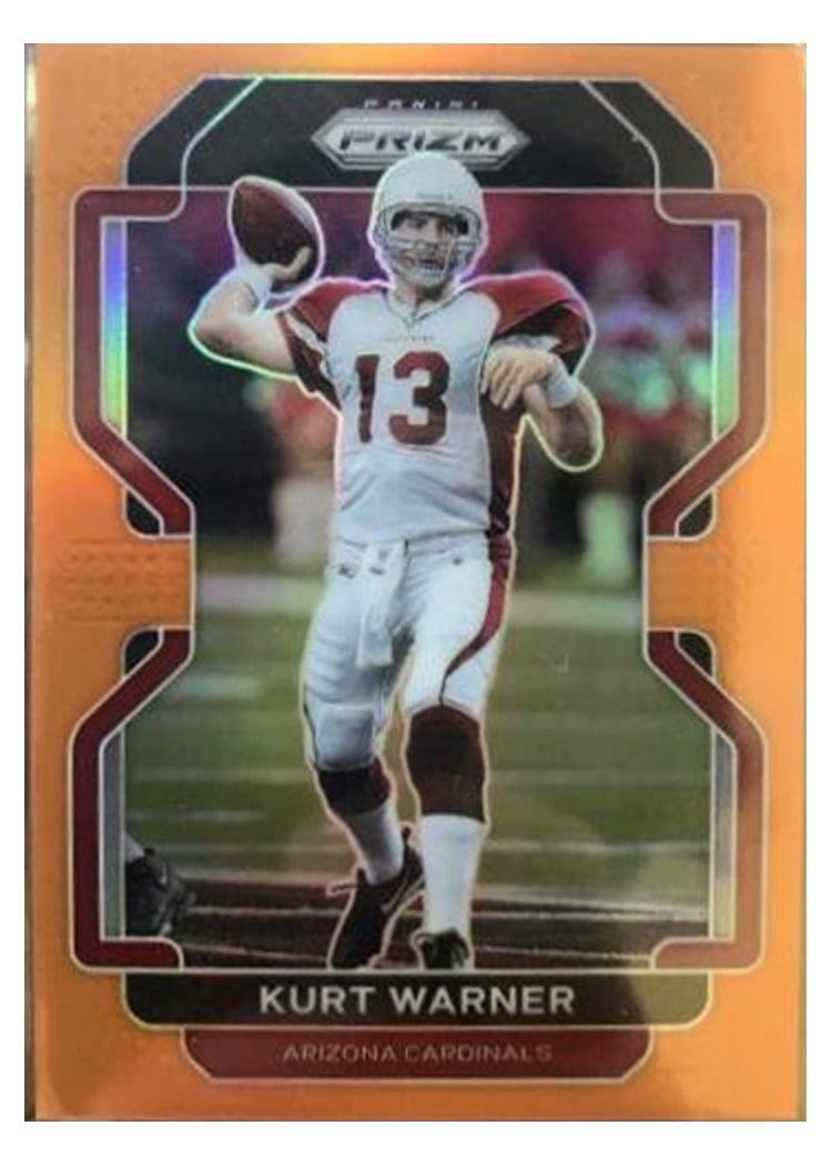 2021 Panini Prizm Base Set Kurt Warner #82 card