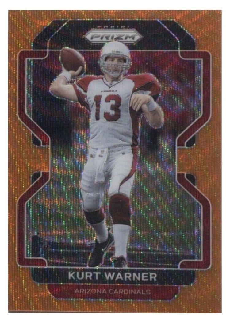 2021 Panini Prizm Base Set Kurt Warner #82 card