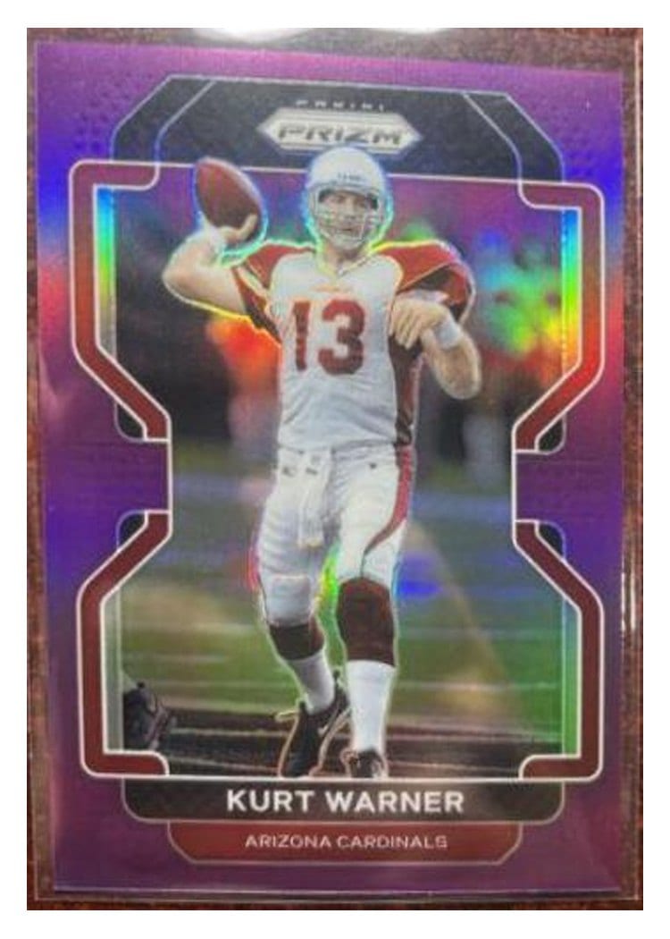 2021 Panini Prizm Base Set Kurt Warner #82 card