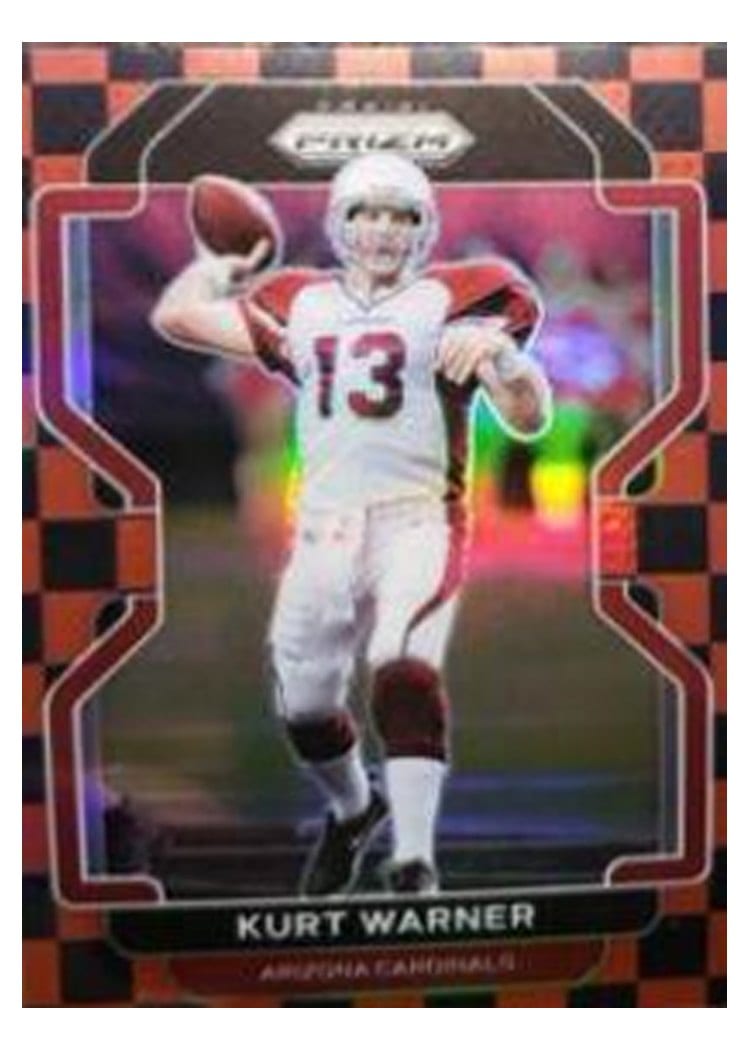 2021 Panini Prizm Base Set Kurt Warner #82 card